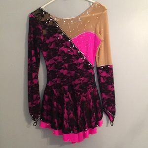 Figure skating dress